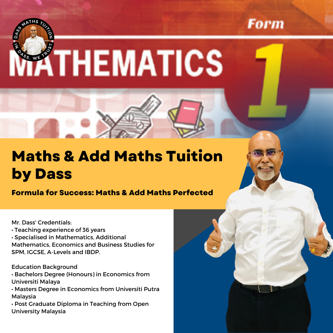 Form 1 Maths Tuition